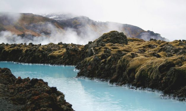 De hot pots van IJsland