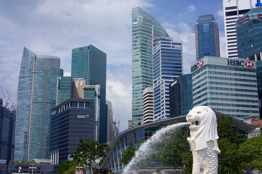 Singapore fontein